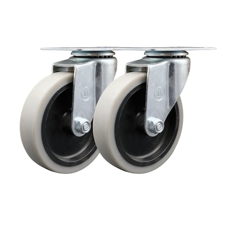 Service Caster 7734L2 FG7734L20000 Rubbermaid Mobile Work Center 7734-88 Replacement Casters, 2PK RUB-SCC-05S410-TPRS-2